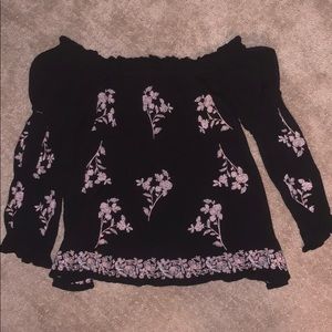 American Eagle Off-the-Shoulder Shirt